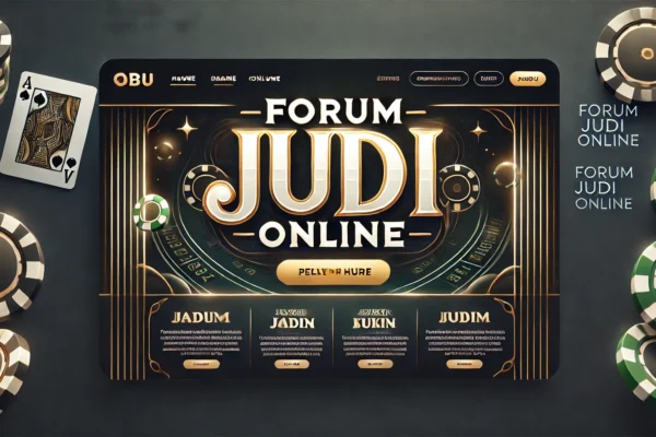 Forum Judi Online: Tempat Berkumpul dan Berbagi Informasi